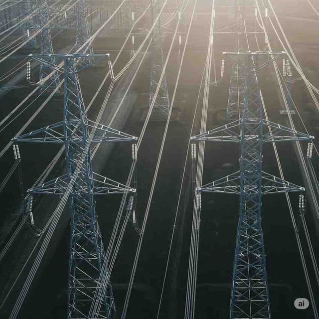 Aluminum in electrical transmission