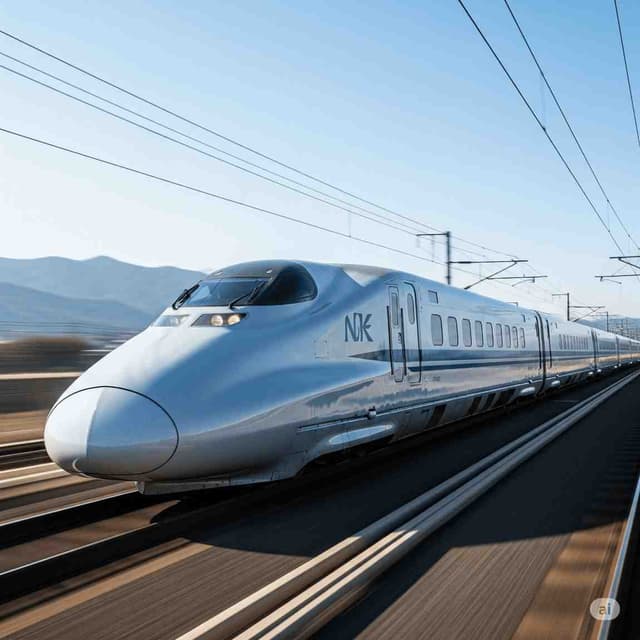 Aluminum in high-speed trains